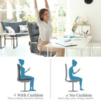 Coussin d'assise capitonné pour chaise de patio d'extérieur 22 x 44 - 44 (L) x 22 (l) x 5 (H)