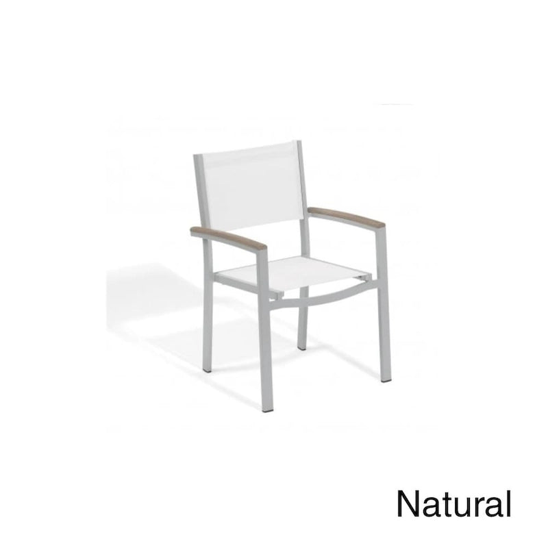 Ensemble de salle à manger Oxford Garden Travira 7 pièces en bois de teck naturel