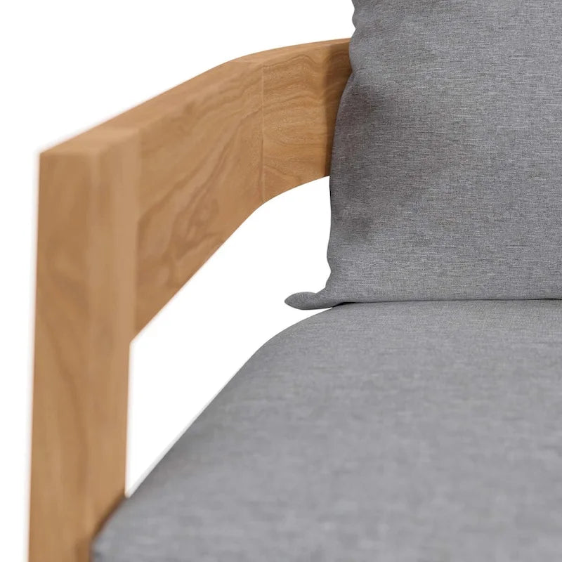 Fauteuil de jardin en teck de Brisbane