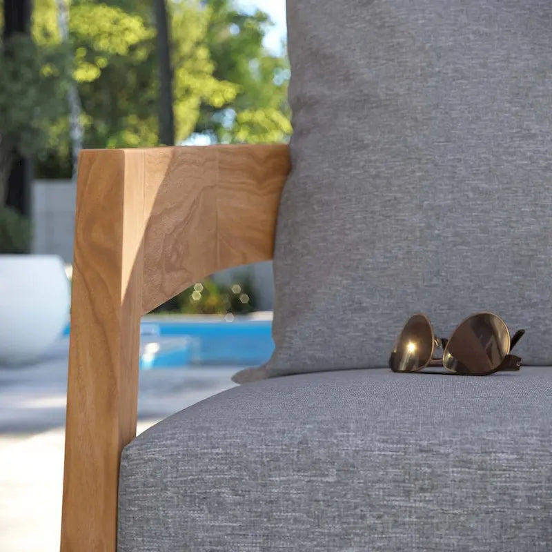 Fauteuil de jardin en teck de Brisbane