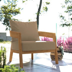 Fauteuil de jardin en teck de Brisbane