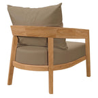 Fauteuil de jardin en teck de Brisbane