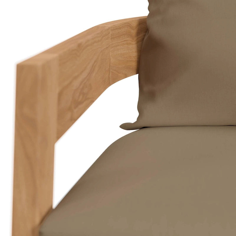 Fauteuil de jardin en teck de Brisbane