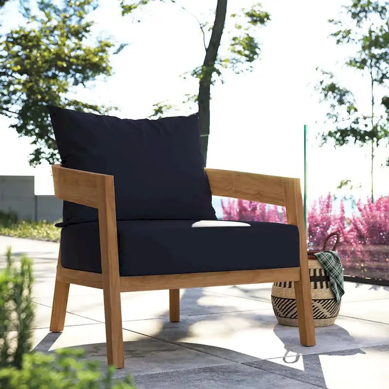 Fauteuil de jardin en teck de Brisbane