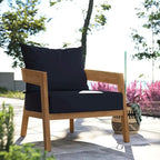 Fauteuil de jardin en teck de Brisbane