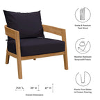 Fauteuil de jardin en teck de Brisbane