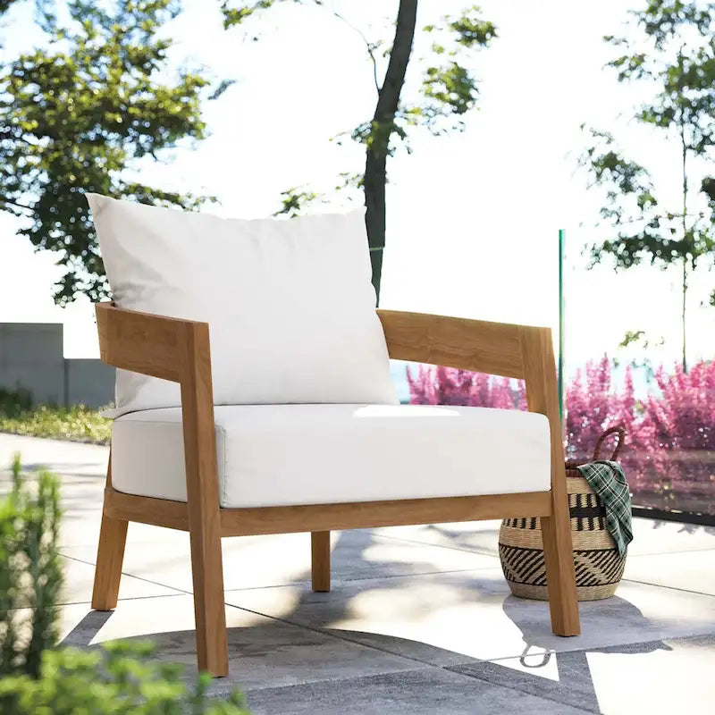 Fauteuil de jardin en teck de Brisbane