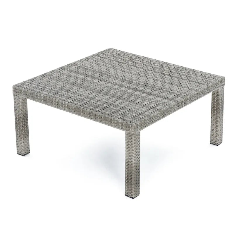 Ensemble de conversation pour patio extérieur Cannes Subrella 5 pièces avec table et club de jardin
