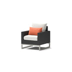 Ensemble de conversation 5 pièces Milo Espresso avec fauteuil club de jardin Sunbrella