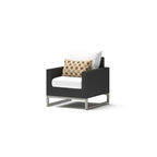 Ensemble de conversation 5 pièces Milo Espresso avec fauteuil club de jardin Sunbrella