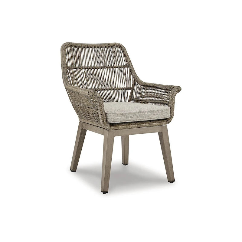 Ensemble de jardin 7 pièces beige « Beach Front » de Signature Design by Ashley - 42 po L x 71/94 po P x 30 po H