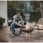 Chaise de camping chauffante, chaise chauffante, chaise de ski, chaise pliante, rembourrage extra large et épais, robuste avec glacière intégrée