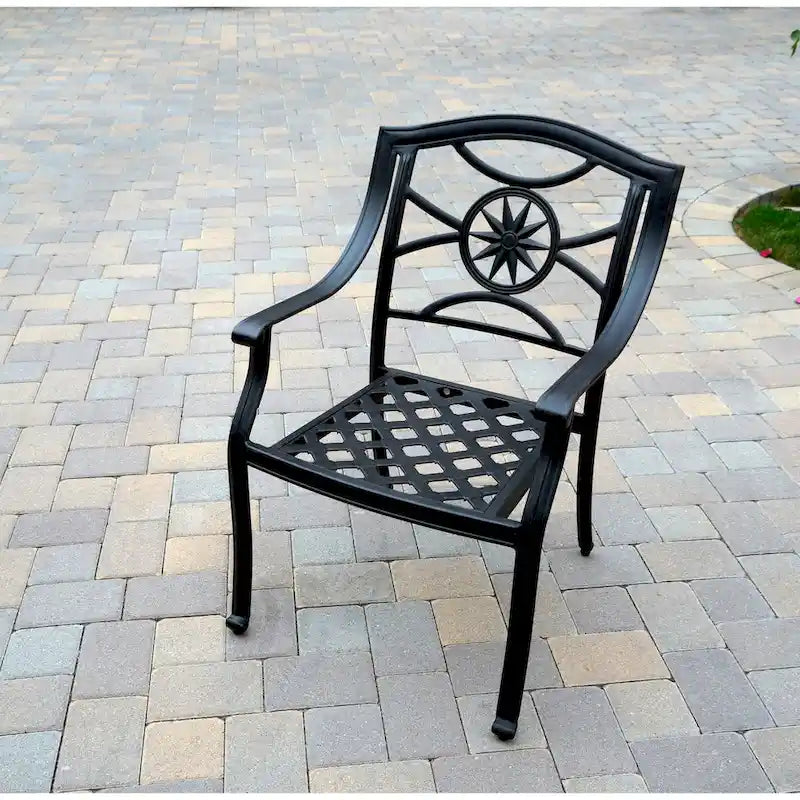 Ensemble de salle à manger d'extérieur Ten Star 11 pièces (avec 2 fauteuils pivotants à bascule) avec coussins et table extensible rectangulaire 42 x 92/42 x 120