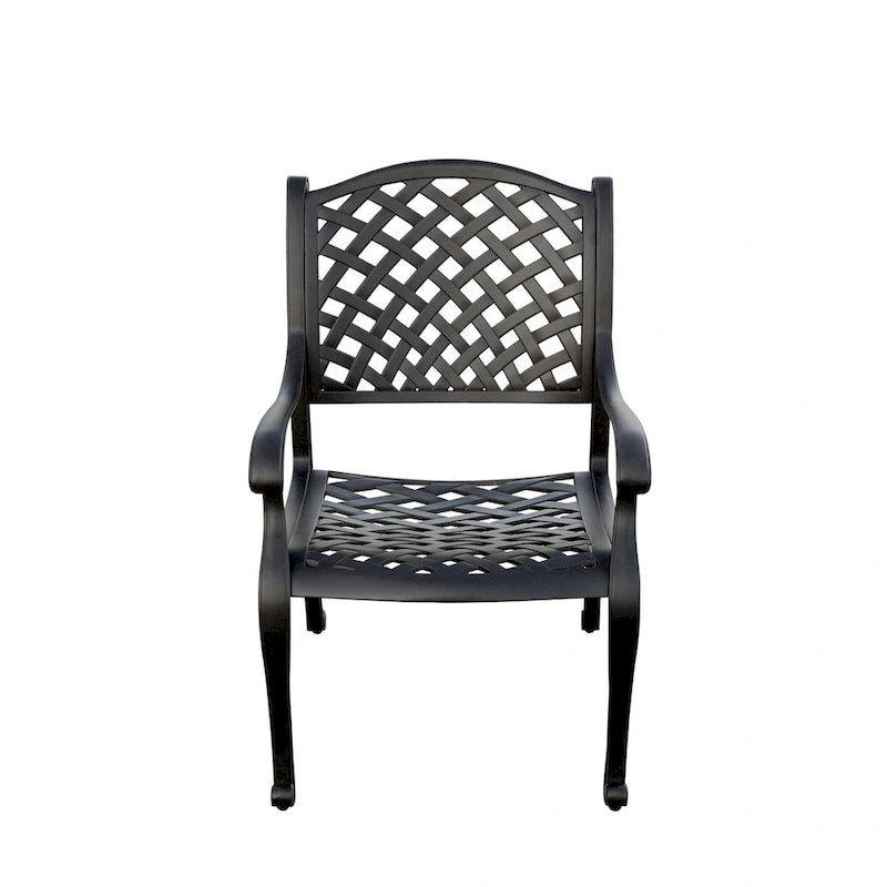 Ensemble de salle à manger d'extérieur Nassau 11 pièces avec coussins sésame et table de salle à manger rectangulaire extensible 42 x 92 / 42 x 120