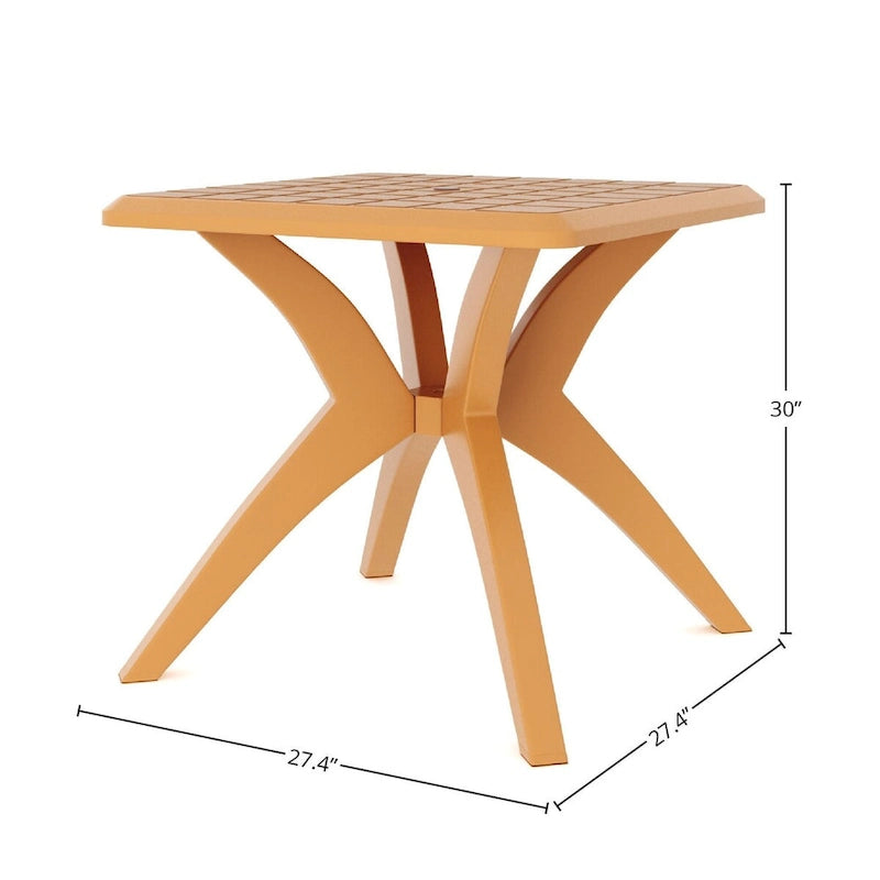 Table de patio d'extérieur Marcella
