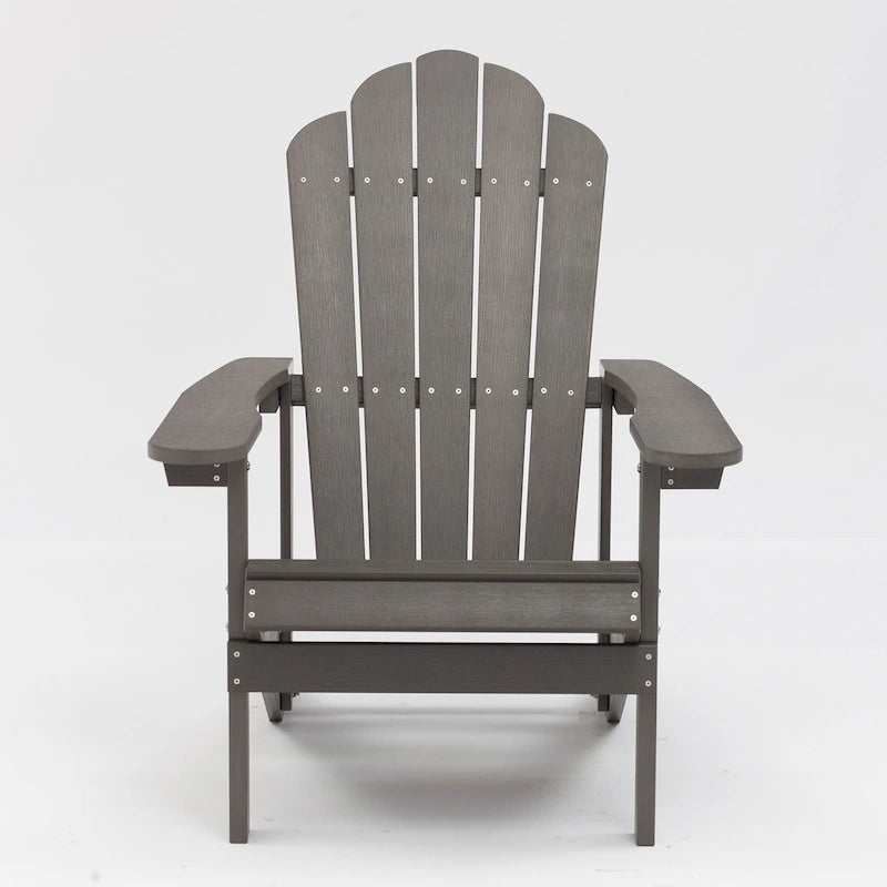 Chaises Adirondack pliantes d'extérieur grises - 2,74 m x 3,66 m