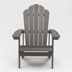 Chaises Adirondack pliantes d'extérieur grises - 2,74 m x 3,66 m