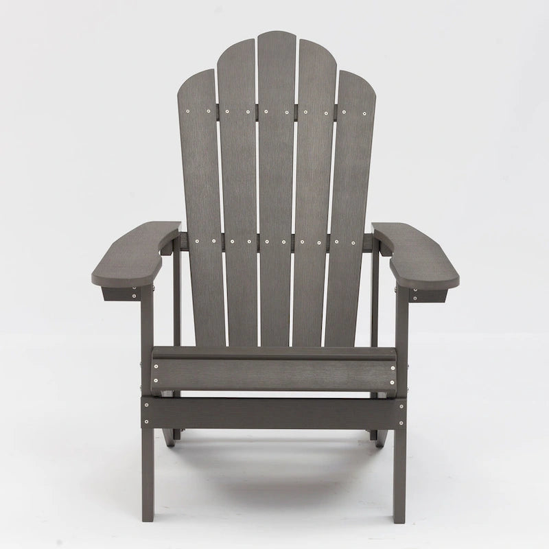Chaises Adirondack pliantes d'extérieur grises - 2,74 m x 3,66 m