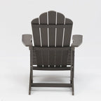Chaises Adirondack pliantes d'extérieur grises - 2,74 m x 3,66 m