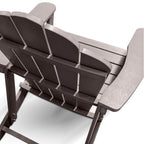 Chaises Adirondack pliantes d'extérieur grises - 2,74 m x 3,66 m
