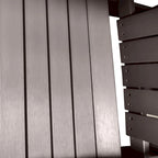 Chaises Adirondack pliantes d'extérieur grises - 2,74 m x 3,66 m