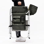 Chaises de réalisateur surdimensionnées, légères et pliantes en 2 pièces
