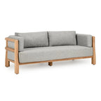 Canapé d'extérieur en bois de teck Classic Home Aston