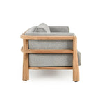 Canapé d'extérieur en bois de teck Classic Home Aston