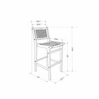 Tabouret de bar South Shore Agave