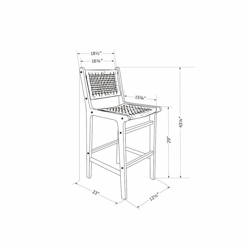 Tabouret de bar South Shore Agave