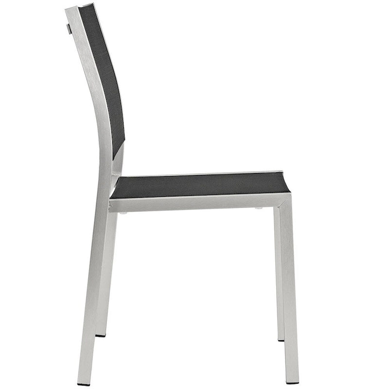 Ensemble de salle à manger d'extérieur Shore 7 pièces en aluminium