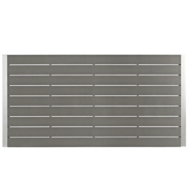 Ensemble de salle à manger d'extérieur Shore 7 pièces en aluminium