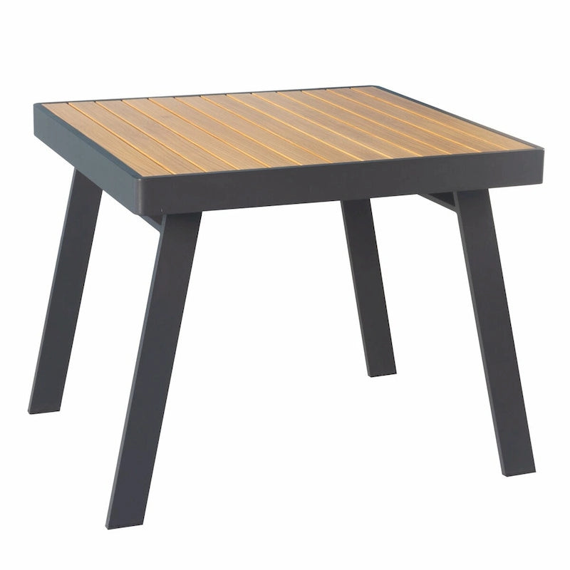 Ensemble de salle à manger d'extérieur HIGOLD Nofi 5 pièces en aluminium, couleur anthracite mat