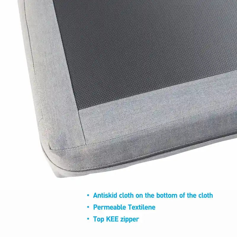 Ensemble de salle à manger d'extérieur HIGOLD Nofi 5 pièces en aluminium, couleur anthracite mat