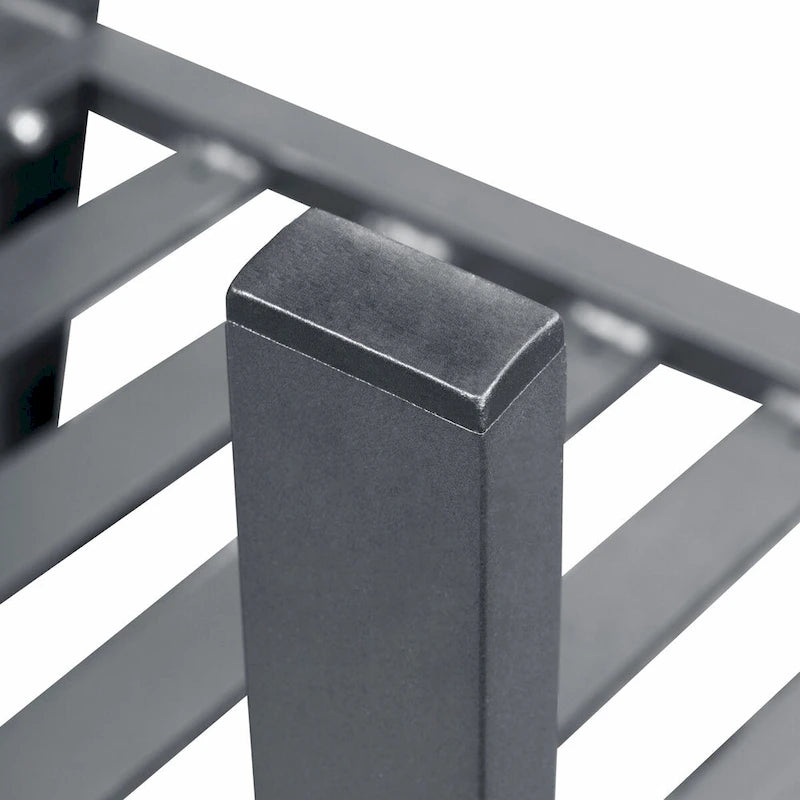 Ensemble de salle à manger d'extérieur HIGOLD Nofi 5 pièces en aluminium, couleur anthracite mat