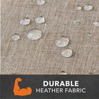 Housse de chaise longue de patio Modern Leisure Garrison, imperméable, 65 cm (L) x 28 cm (l) x 29 cm (H), grès