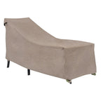 Housse de chaise longue de patio Modern Leisure Garrison, imperméable, 65 cm (L) x 28 cm (l) x 29 cm (H), grès