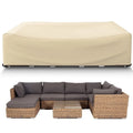 Heavy Duty Waterproof Patio Furniture Set Cover Outdoor Sectional Sofa Cover