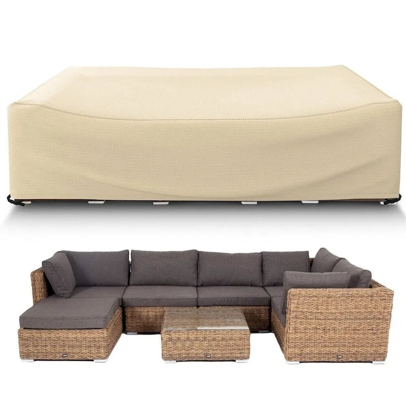 Heavy Duty Waterproof Patio Furniture Set Cover Outdoor Sectional Sofa Cover