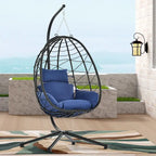 Indoor Outdoor Egg Chair Swing Chair with Cushion