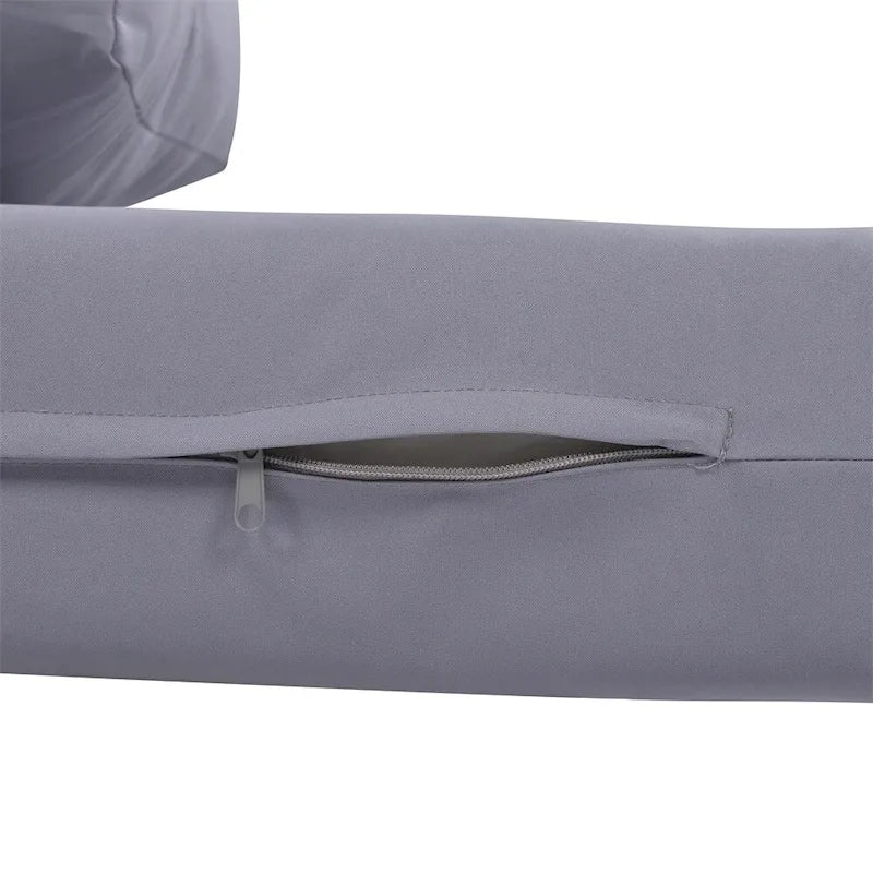 Canapé-balançoire d'extérieur monobloc en corde tressée avec coussins moelleux