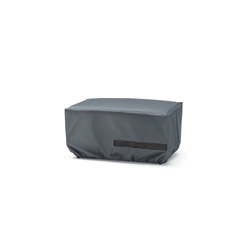 Housse de luxe pour fauteuil de jardin Cannes 5 pièces en polyester gris