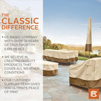 Housse de coffre de terrasse Classic Accessories Veranda résistante à l'eau de 55 pouces