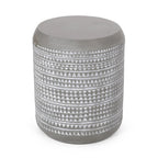 Table d'appoint d'extérieur, table d'appoint en béton, table d'appoint de patio modulaire