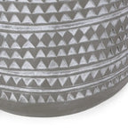 Table d'appoint d'extérieur, table d'appoint en béton, table d'appoint de patio modulaire