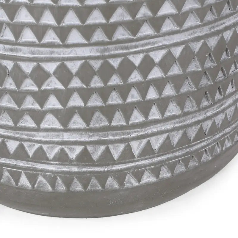 Table d'appoint d'extérieur, table d'appoint en béton, table d'appoint de patio modulaire