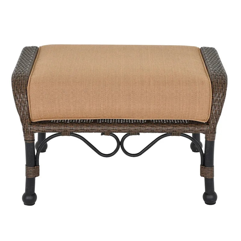 Pouf de patio Grand Bonaire Weave