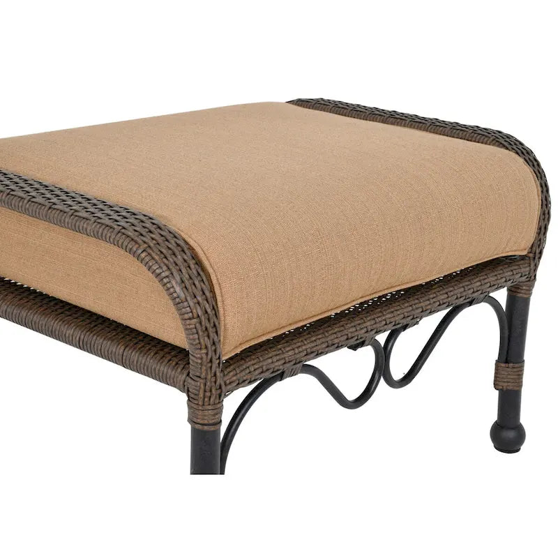 Pouf de patio Grand Bonaire Weave