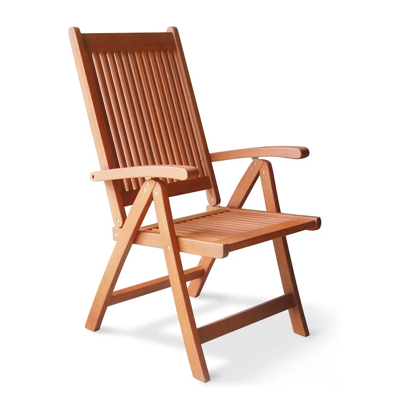 Fauteuil inclinable d'extérieur à 5 positions