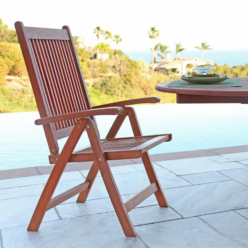 Outdoor 5-Position Reclining Chair
